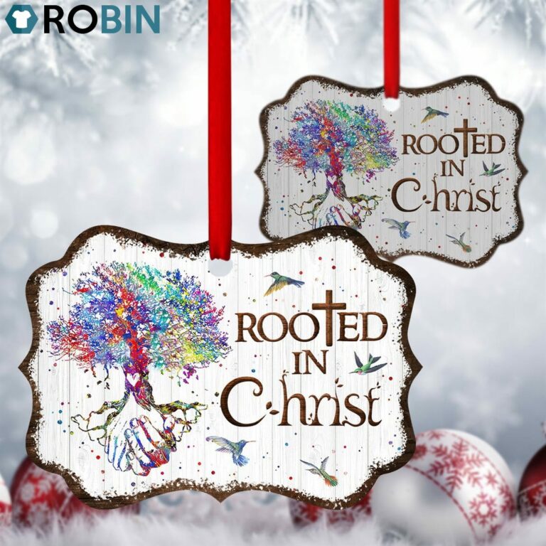Rooted In Christ – Unique Christian Ornament