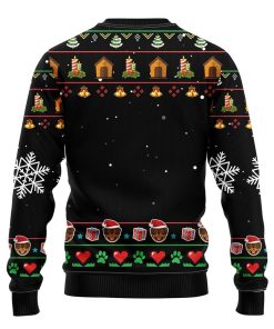 Rottweiler 2 Ugly Christmas Sweatshirt