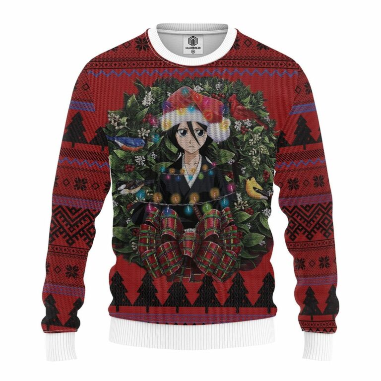 Rukia Kuchiki Ichigo Mc Ugly Christmas Sweater
