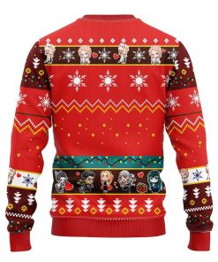 Sabito Demon Slayer Anime Ugly Christmas Sweatshirt Red