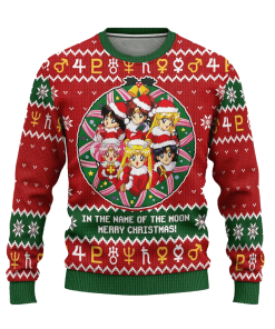 sailor guardians anime ugly christmas sweatshirt sailor moon xmas gift 1 vmRPp