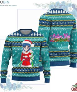 sailor mercury ugly christmas sweater sailor moon anime 461 wNNoq