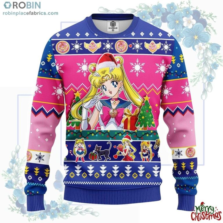 Sailor Moon Ugly Christmas Sweater