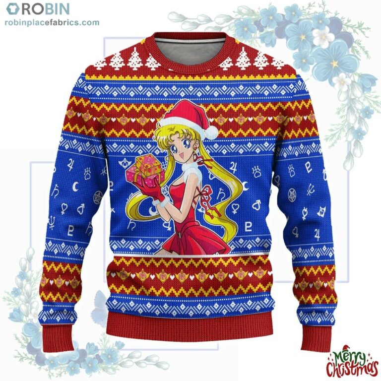 Sailor Moon Ugly Christmas Sweater Anime