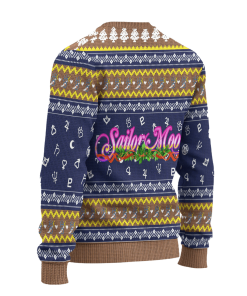 Sailor Uranus Ugly Christmas Sweatshirt Sailor Moon Anime Xmas Gift