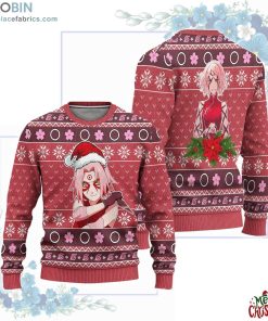 sakura ugly christmas sweater sage mode naruto anime 452 k7Sy3