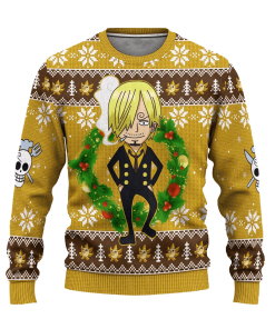 sanji one piece anime ugly christmas sweater xmas gift 1 us2WI