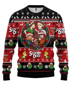 scooby doo 3d ugly christmas sweater 1 k64JL