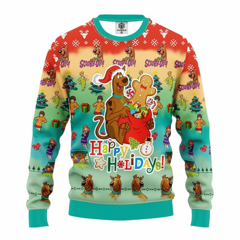 Scooby Doo Holiday Ugly Christmas Sweatshirt