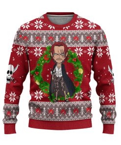 shanks one piece anime ugly christmas sweater xmas gift 1 eatbjv