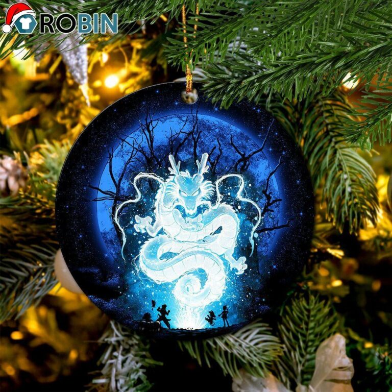 Shenron Dragon Ball Moonlight Circle Ornament – Christmas Decorations