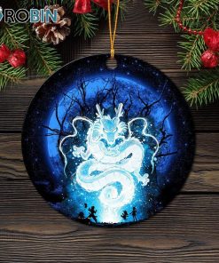 Shenron Dragon Ball Moonlight Circle Ornament – Christmas Decorations Shenron Dragon Ball Moonlight Circle Ornament – Christmas Decorations