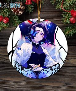 Shinobu Sky Butterfly Circle Ornament – Christmas Decorations Shinobu Sky Butterfly Circle Ornament – Christmas Decorations