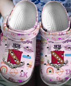 Sigma Kappa Classic Clog, Unisex Crocs Shoes