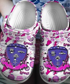 Sigma Lambda Gamma Classic Clog, Unisex Crocs Shoes