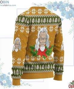 Silvers Rayleigh One Piece Anime Ugly Christmas Sweater