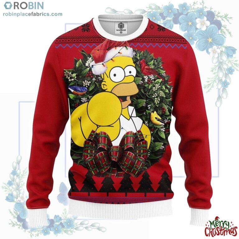Simpsons Homer Noel Mc Ugly Christmas Sweater