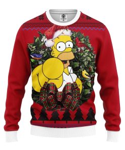 Simpsons Homer Noel Mc Ugly Christmas Sweatshirt