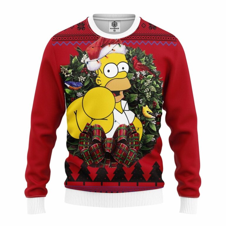 Simpsons Homer Noel Mc Ugly Christmas Sweatshirt