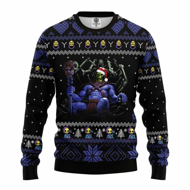 Skeletor Ugly Christmas Sweater