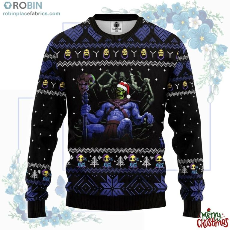 Skeletor Ugly Christmas Sweater