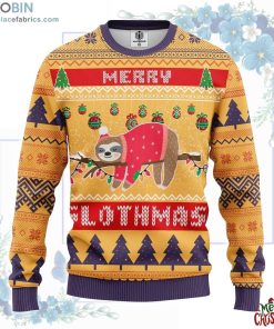 sloth ugly christmas sweater 186 C0C2O