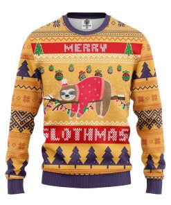 sloth ugly christmas sweatshirt 1 dXMCZ