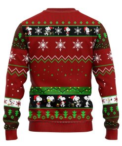 snooby ugly christmas sweater red brown 2 lrL8R