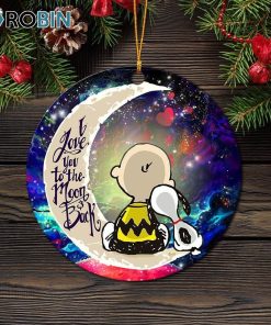 snoopy charlie love you to the moon galaxy circle ornament christmas decorations 1 vlt6cb