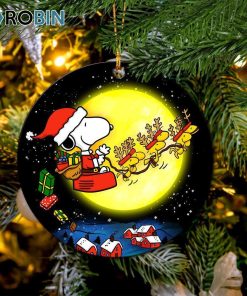 snoopy christmas ornament christmas decorations 1 gscjey