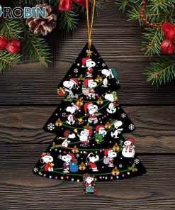 snoopy christmas tree ornament christmas decorations 1 swoasa