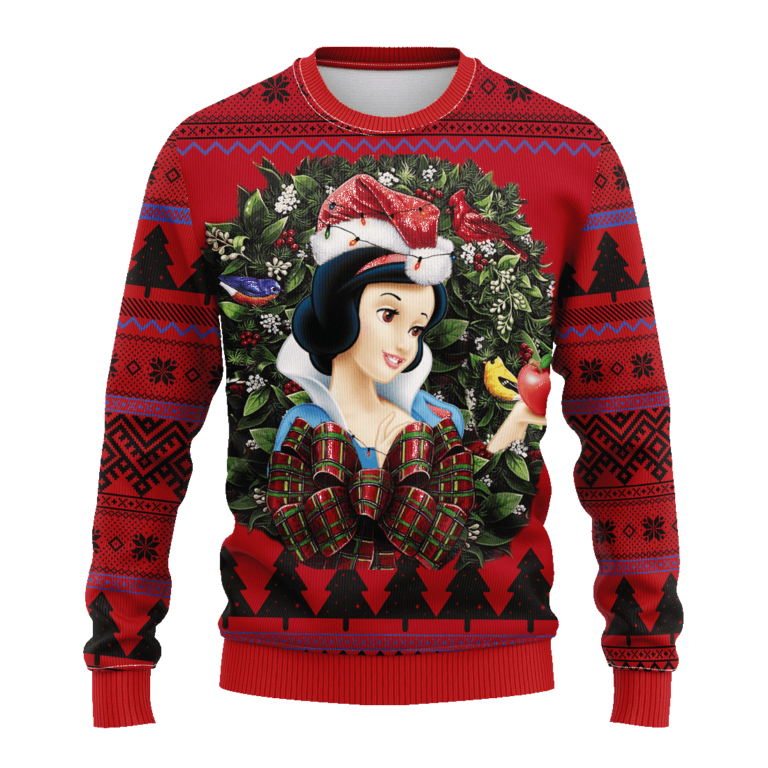 Snow White Princess Noel Mc Ugly Christmas Sweater
