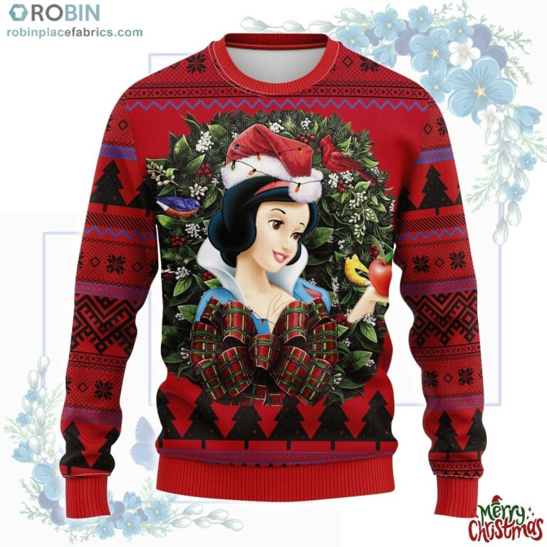 Snow White Princess Noel Mc Ugly Christmas Sweater