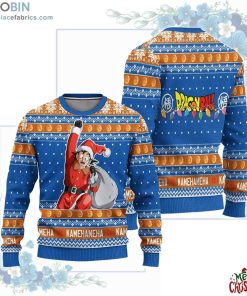 son goku dragon ball anime ugly christmas sweater 436 baYCq
