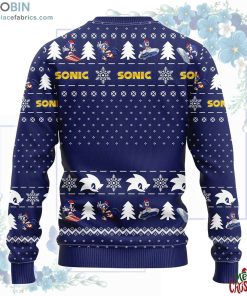 Sonic The Hedgehog Ugly Christmas Sweater 1 Sonic The Hedgehog Ugly Christmas Sweater 1