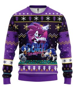 sonic the hedgehog ugly christmas sweatshirt 1 1IyBr