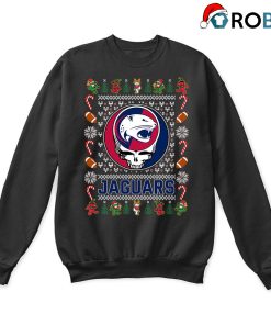 South Alabama Jaguars X Grateful Dead Christmas Ugly Sweatshirt