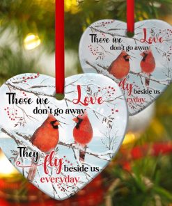 Special Christian Heart Ornament Those We Love Don’t Go Away
