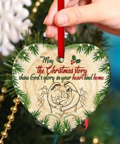 special christmas heart ornament born of god 3 zNvUf