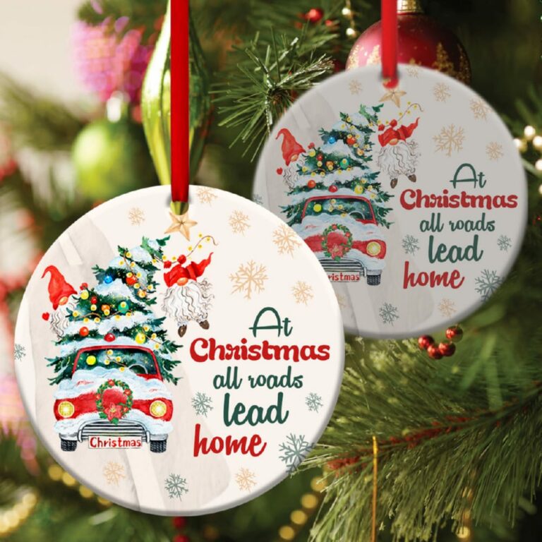 Special Circle Ornament Christmas Takes Us Home