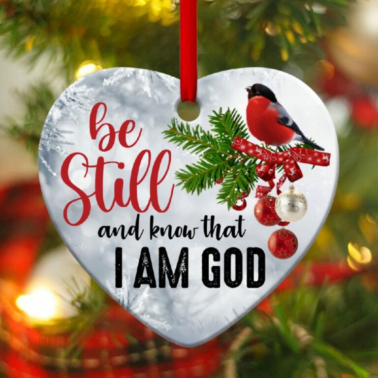 Special Heart Ornament I Am God