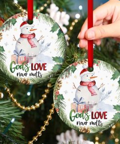 Special Jesus Circle Ornament Nothing Can Change God’s Love For You
