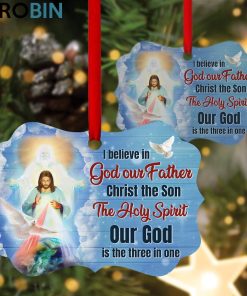 Special Jesus Ornament – I Believe In God