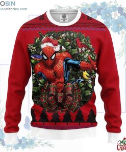 Spider Man Illustration Noel Mc Ugly Christmas Sweater