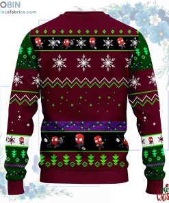 Spiderman Ugly Christmas Sweater Purple Pink