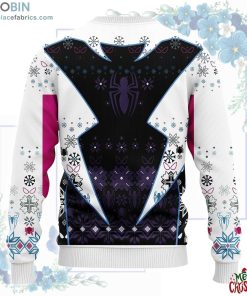 Spiderman White Ugly Christmas Sweater Spiderman White Ugly Christmas Sweater