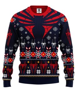 Spiderman Winter Ugly Christmas Sweatshirt Spiderman Winter Ugly Christmas Sweatshirt