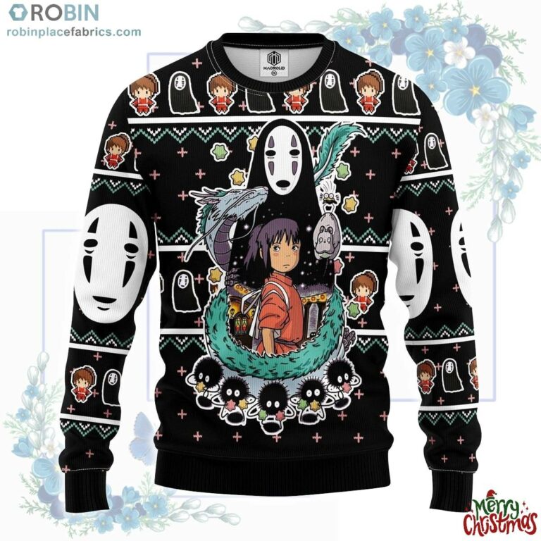 Spirited Away Ghibli Ugly Christmas Sweater