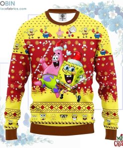 spongebob patrick ugly christmas sweater 159 mCfS0