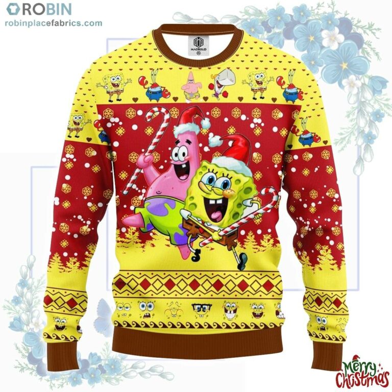 Spongebob Patrick Ugly Christmas Sweater